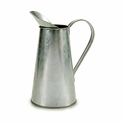 Ibergarden Pot Modèle Pot à lait Argenté Zinc 17 x 21,5 x 11,3 cm (24 Unités)