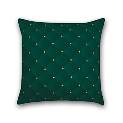 Alter Coussin avec impression numérique, 100% Made in Italy, Coussin de canapé décoratif, amovible et lavable, Modèle de Noël Vintage - Lumières, 40x40x5 cm