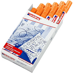 Acheter Edding Marqueur Textile 4500 - Orange Fluo (10 unités)