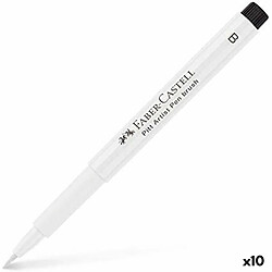 Faber-Castell Feutres Pitt Artist Blanc (10 Unités)
