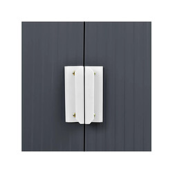 Acheter Habitat Et Jardin Abri de jardin métal Vegas - 12.98 m² - Gris