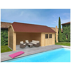 Solid Abri jardin York - 8.88 mÂ²