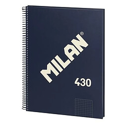 Milan Carnet 430 A4 - Bleu