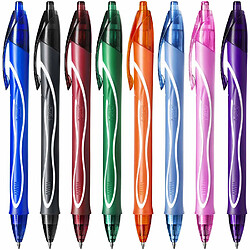 BIC Gel-ocity Quick Dry Stylos-Gel - 8 Couleurs