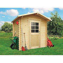 Solid Superia Essen Abri jardin bois - Surface au sol 3,92 m² - Parois 19 mm