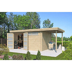 Gardenas Moderne Chalet 12.24 m² avec Extension