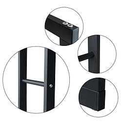 Avis BCELEC Rangement à bois en acier HHWPF0004