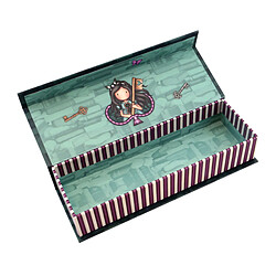 Gorjuss Fourre-tout Curiosity - Gris Vert