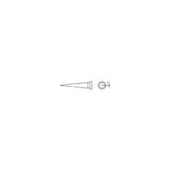 Panne de fer à souder longue conique 0,4mm - Weller