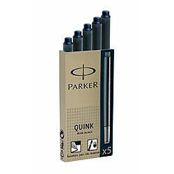 Parker Cartouche Stylo Plume - Encre Bleu/Noir pas cher