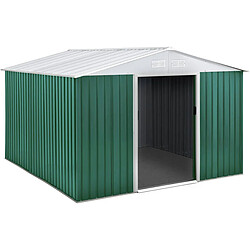 Habitat Et Jardin Abri de jardin métal Rosas - 7,06 M² - Vert