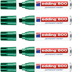 Avis Edding 800 Vert - 5 Unités