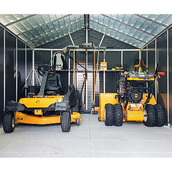 Abri de jardin 11x21.3 pieds gris anthracite - 705685 - Yukon - PALRAM