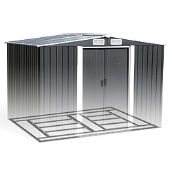 Acheter Idmarket MARKET Abri acier - 5,3 mÂ²