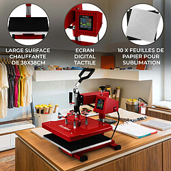 Monstershop Presse à chaud pivotante 38x38 cm