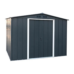 DURAMAX Abri de jardin metal 4,77m2 - Anthracite