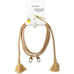 Bigben Bandoulière Universelle Ajustable - Beige