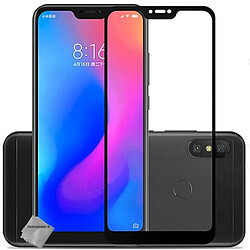 Htdmobiles Xiaomi Mi A2 Lite - Film protection verre incurvé Film intégral - Protection des bords incurvés - Vitrée et transparente