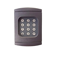 Clavier à code Berner BHS591 Clavier codé pour portails - 868.30Mhz - 4 automatismes - Batterie 9V