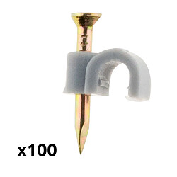 Zenitech Crochet de Fixation Ø5 mm - Gris