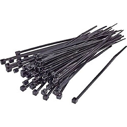 Bizline Unity 340203 Collier de câblage UV - 200 x 4.8 mm - Lot de 100 - Résistant