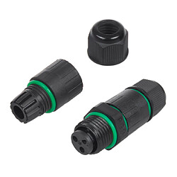 Maclean Connecteur étanche 3 broches IP68