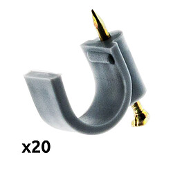 Zenitech Attaches câbles – crochets Ø12