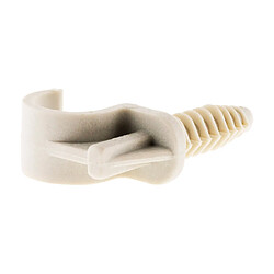 Zenitech fixateurs de tubes Ø16 mm - Gris