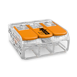 Wago bornier compact de raccordement 4 mm²