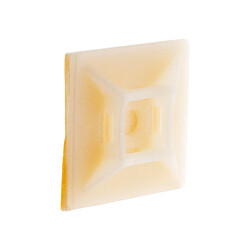 Zenitech Embases adhésives Embases adhésives - Lot de 10 - Pour colliers de câblage