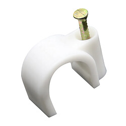 Zenitech Attaches câbles avec clou béton