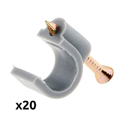 Zenitech Crochet Fixation Ø10mm - Gris