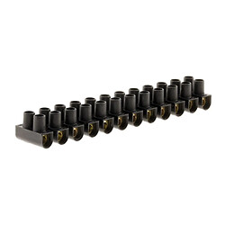 Zenitech Barrette de connexion 12 plots - Noir