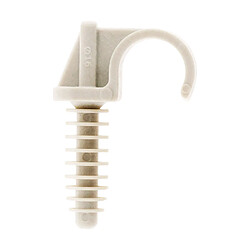 Zenitech fixateurs de tubes Ø16 mm - Gris