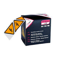 Bizline Étiquettes signalisation autocollantes