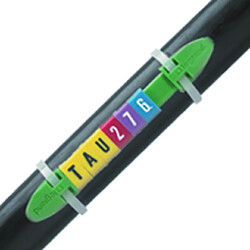 Legrand repère Duplix pour câbles - chiffre 3 Repère de câblage Duplix pour fils et câbles - code couleur international - compatible système ouvert ou fermé - plastique orange - référence 038403