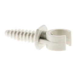 Zenitech Clips de fixation avec chevilles