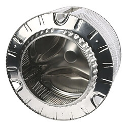 Siemens tambour complet de lave-linge Tambour de lave-linge avec croisillon - Compatible Siemens, Bosch, Balay - Inox
