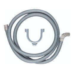 Wpro tuyau d’évacuation lave-linge/lave-vaisselle - 2,5 m