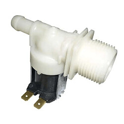 Brandt électrovanne 1 voie lave-linge Électrovanne pour lave-linge - 1 voie - Débit droit - Entrée 19,05 mm - 230–240 V - Cosses AMP 6,3 mm