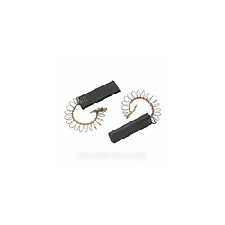 Bosch charbons moteur lave-linge - Kit de 2 Charbons de balai moteur pour lave-linge - Compatibles Bosch - Pièce d’origine - Branchement 4,8 mm AMP