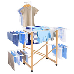 Idmarket market Séchoir DELUXE Penderie design bois