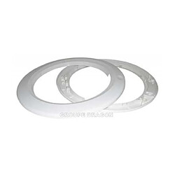 Indesit kit cadre et contre-cadre de hublot lave-linge