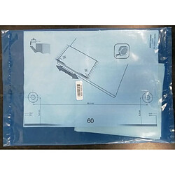 Whirlpool Kit d’installation lave-vaisselle Kit d’installation pour lave-vaisselle - Compatible Whirlpool - Réf. C00858336 - Accessoire officiel