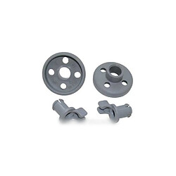 Bosch 3157525 Jeu de roulettes panier inférieur pour lave-vaisselle - Modèles variés
