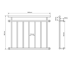ECD Germany Blacox 90x100 pas cher