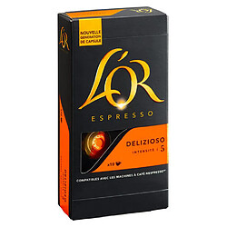 L'or Capsules espresso Delizioso compatibles Nespresso - x10