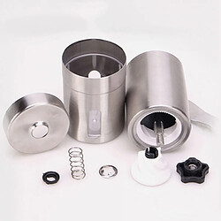 Wewoo Moulin à café manuel en inox