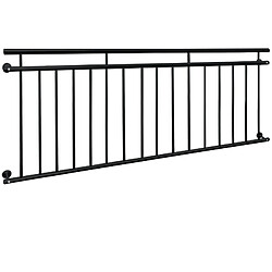 ECD Germany Garde-corps balcon noir