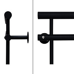 Acheter ECD Germany Garde-corps balcon noir